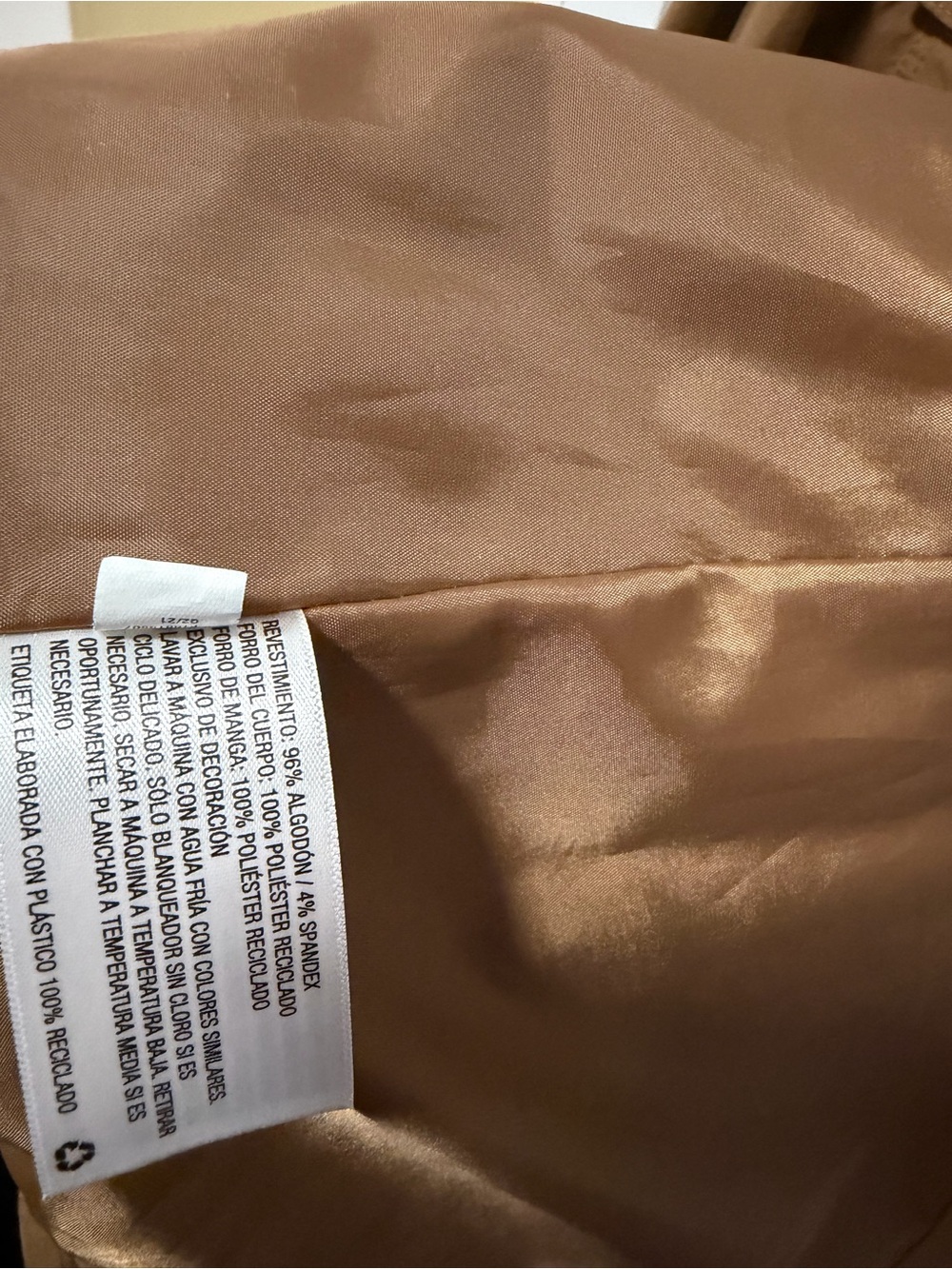 Universal Thread Tan Utility Jacket with Front Pockets - Picture 5 of 5